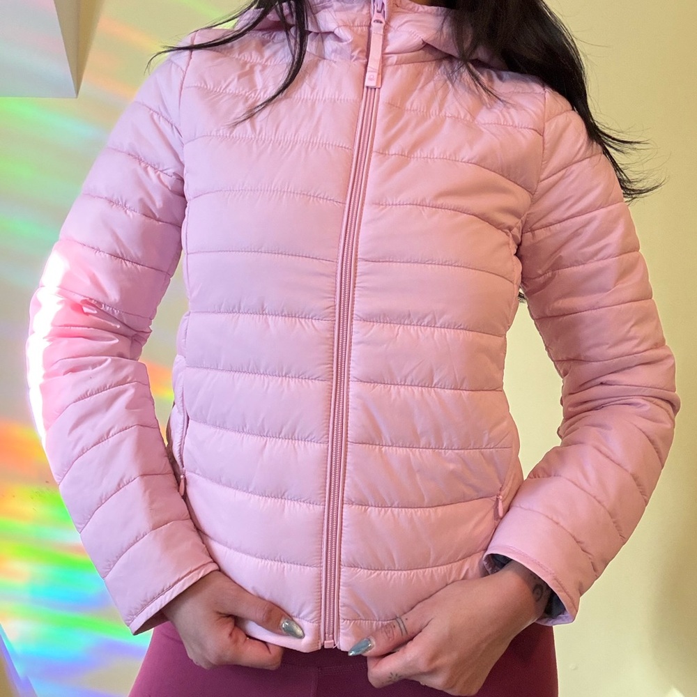 Pink Puffer Jacket